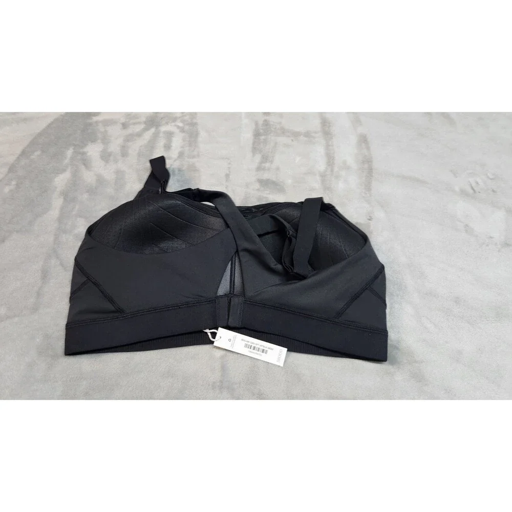 Adore Me Women's‎ Black 38DDD Brylee High Support Sports Bra NWT